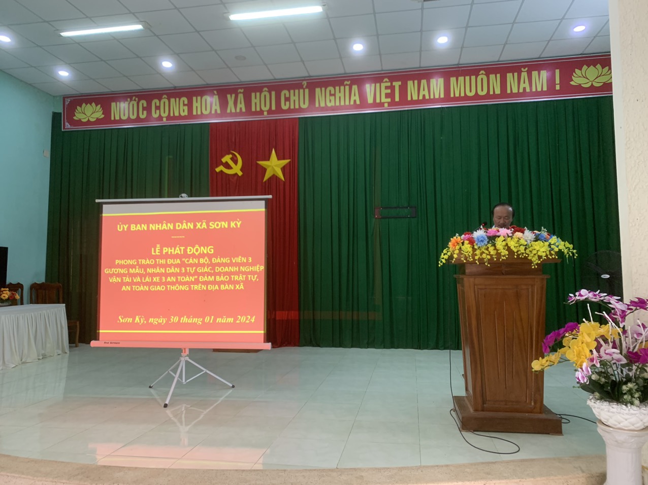 Đồng chí Nguyễn Văn Quân - PCT UBND xã Sơn Kỳ