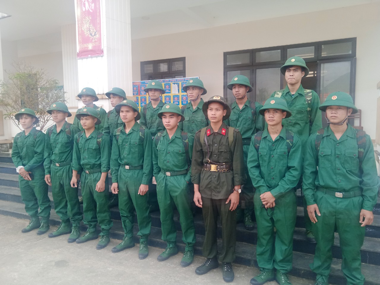 Ủy ban nhân dân xã Sơn Kỳ tổ chức Lễ giao nhận quân năm 2024