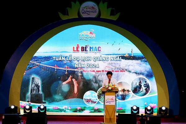 Bế mạc Tuần lễ du lịch Quảng Ngãi năm 2024