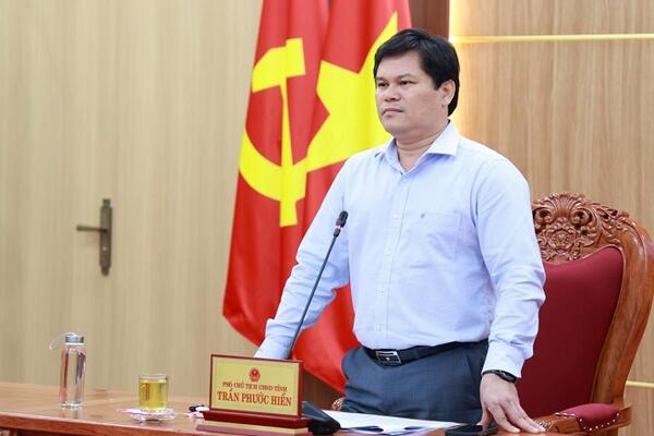 Phó Chủ tịch UBND tỉnh Trần Phước Hiền làm việc với Sở Xây dựng